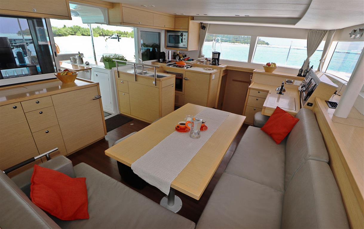 Inside the Yacht | Maldives yacht charter 